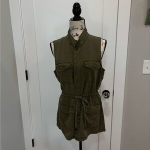 Knox Rose Olive Green Vest